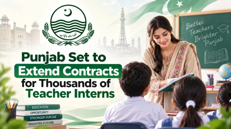 punjab extend contracts teacher interns