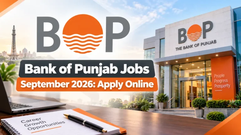 Bank of Punjab Jobs September 2026: Apply Online bank of punjab jobs september 2026 apply online