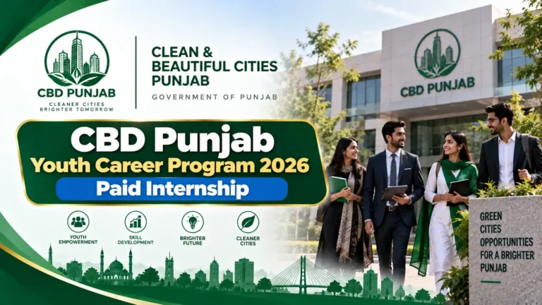 CBD Punjab Youth Career Program 2026 Paid Internship cbd punjab youth career program 2026 paid internship