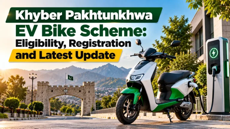 Khyber Pakhtunkhwa EV Bike Scheme 2026: Eligibility, Registration and Latest Update kpk ev bike scheme eligibility registration