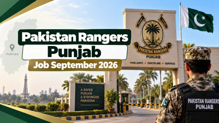 Pakistan Rangers Punjab Jobs September 2026 pakistan rangers punjab jobs september 2026
