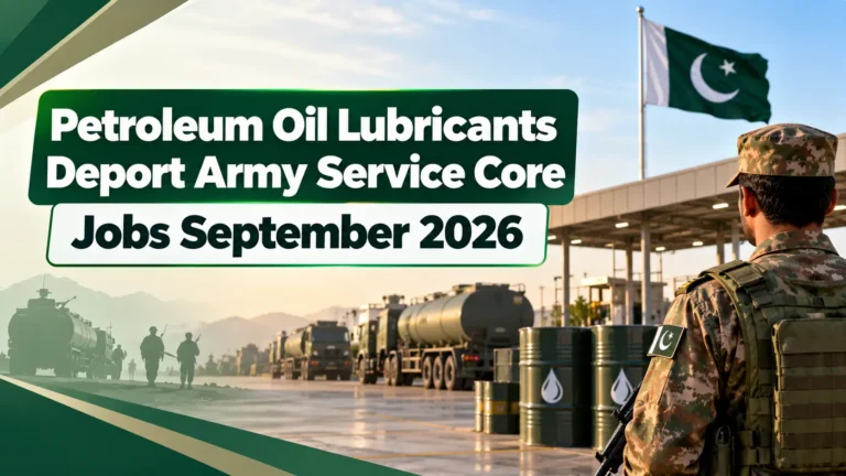 petroleum oil lubricants deport army service core jobs september 2026