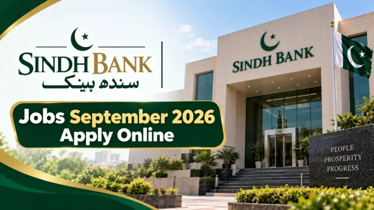 Sindh Bank Jobs September 2026 Apply Online sindh bank jobs september 2026