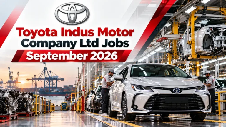 toyota indus motor company ltd jobs september 2026