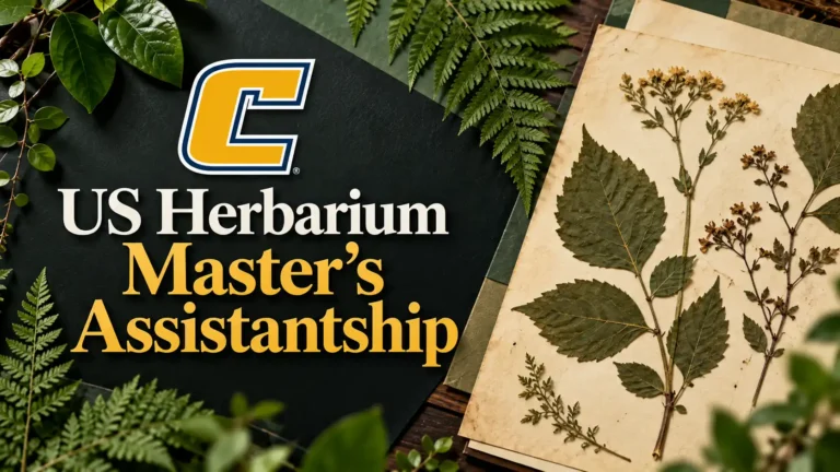 utc herbarium masters assistantship opens for 2027