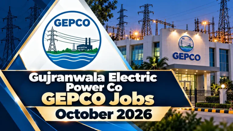 Gujranwala Electric Power Co GEPCO Jobs October 2026 gepco jobs october 2026