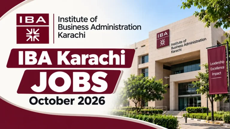 IBA Karachi Jobs October 2026 iba karachi jobs october 2026