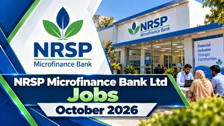 NRSP Microfinance Bank Ltd Jobs October 2026 nrsp microfinance bank ltd jobs october 2026