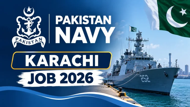 Pakistan Navy Karachi Job 2026 pakistan navy karachi job 2026